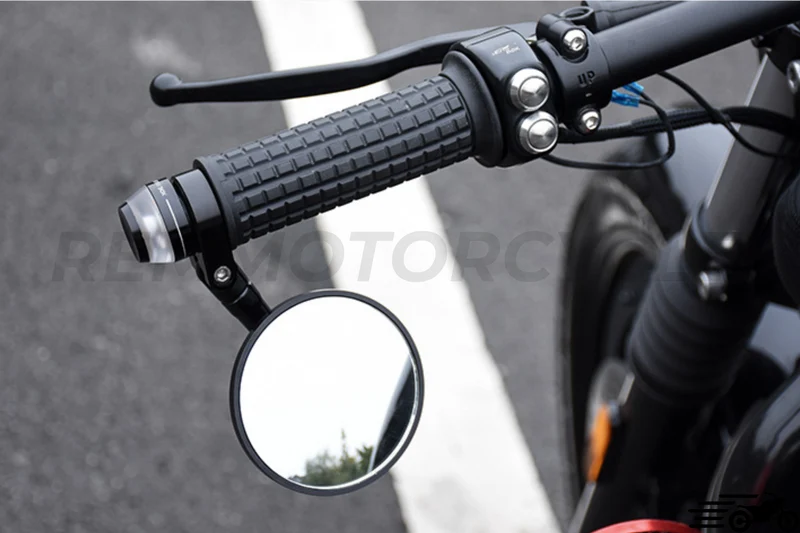 Rétroviseur Sur le Guidon Aluminium 22MM