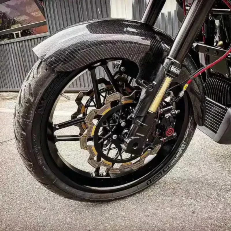 Jantes en alu sur mesure pour Triumph Bobber