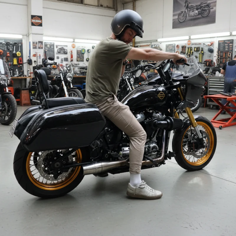 Roues à rayons Softail Harley