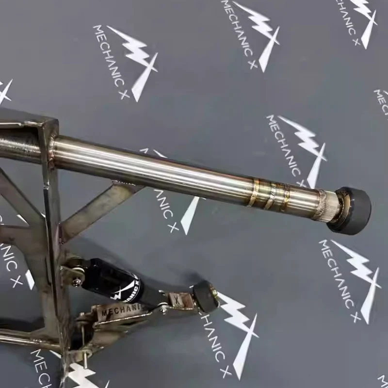 Crashbar MechaX Softail M8 – Inox Clubstyle Renforcé