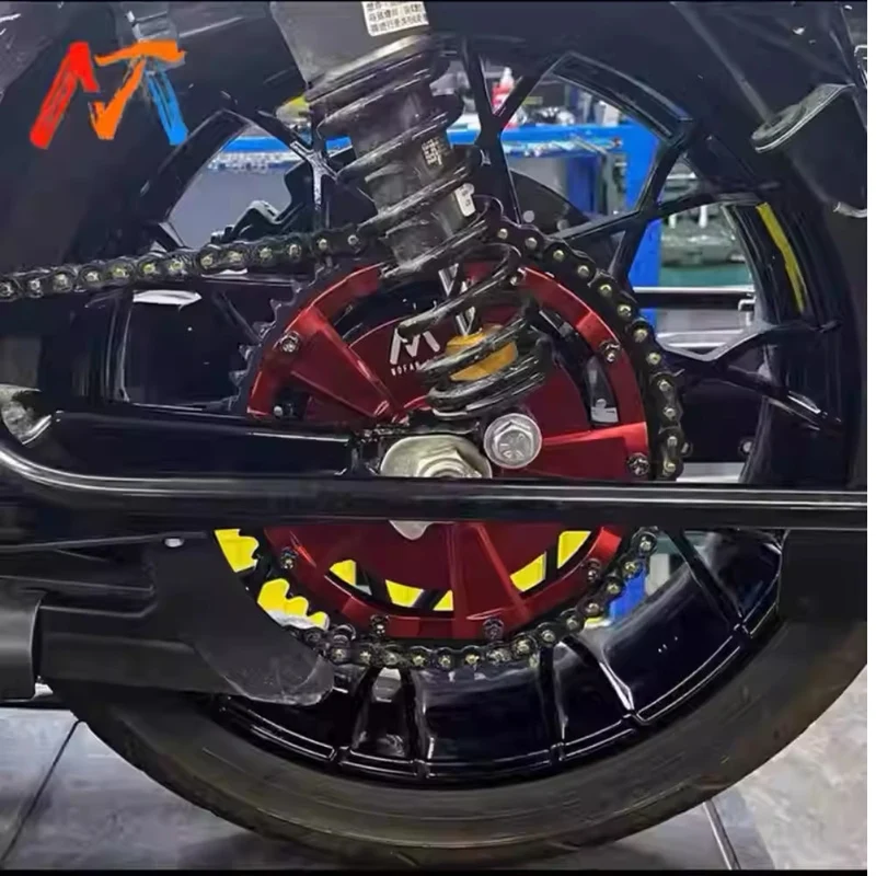 Kit conversion chaîne aluminium Harley Touring 09-22