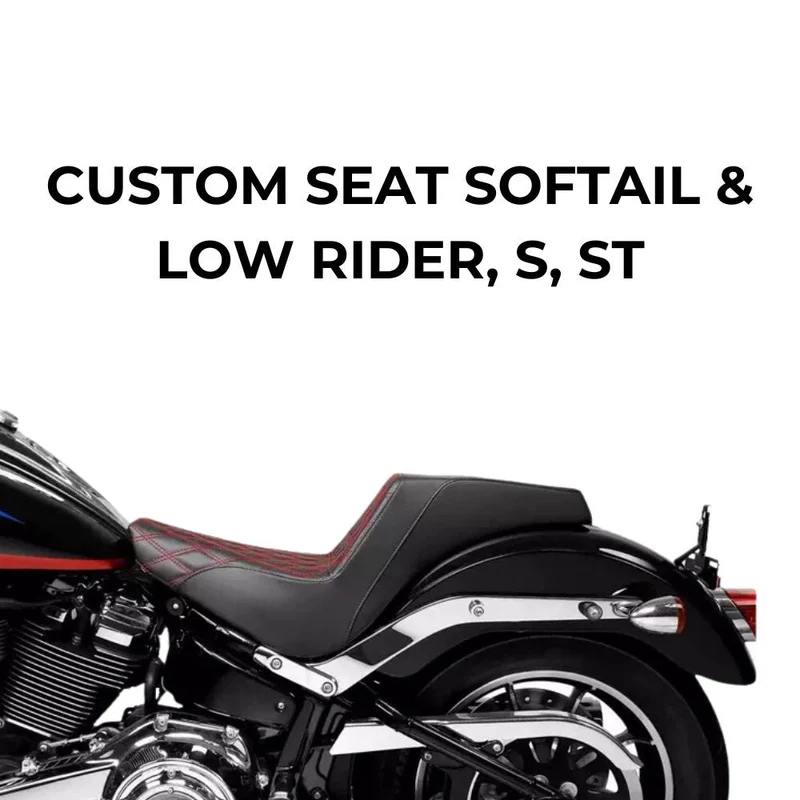 Selle personnalisée Harley Softail 2018+ – Confort & style