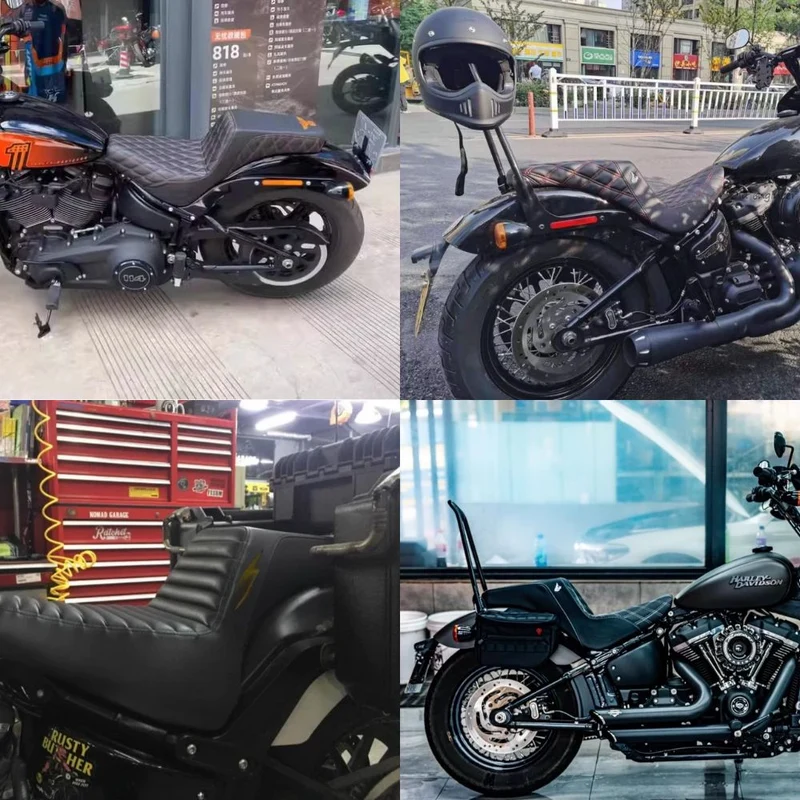 Selle personnalisée Harley Softail 2018+ – Confort & style