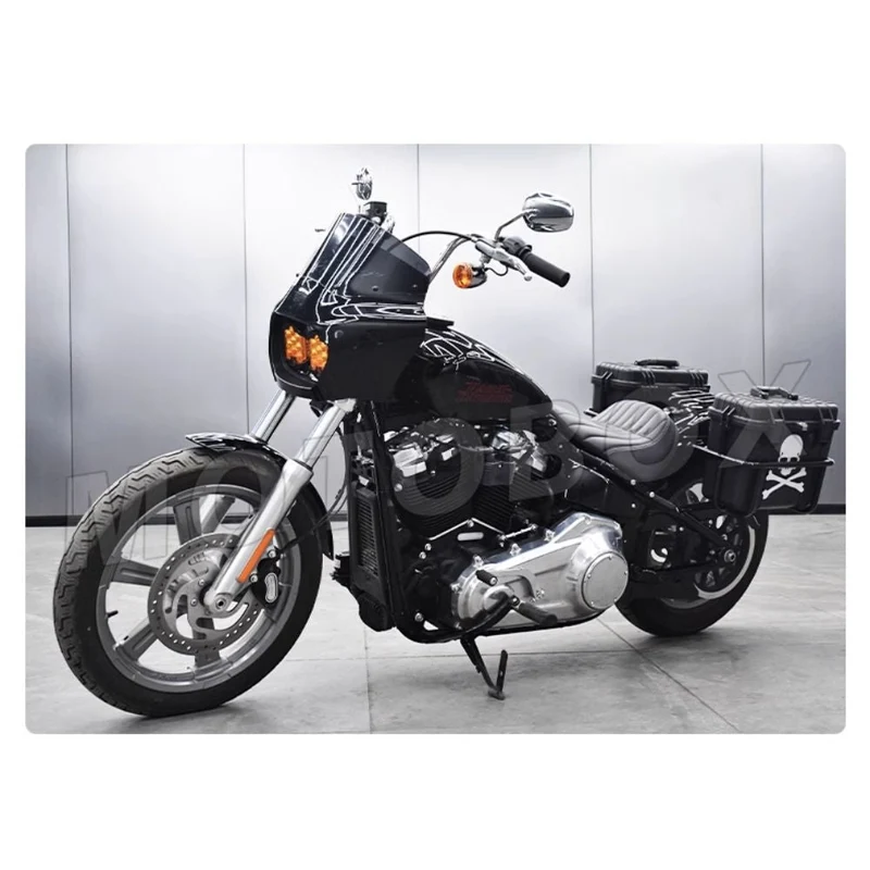 Carénage double optique Softail 2018+ avec pare-bris