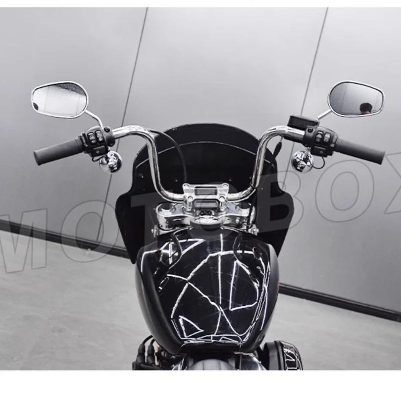 Carénage double optique Softail 2018+ avec pare-bris