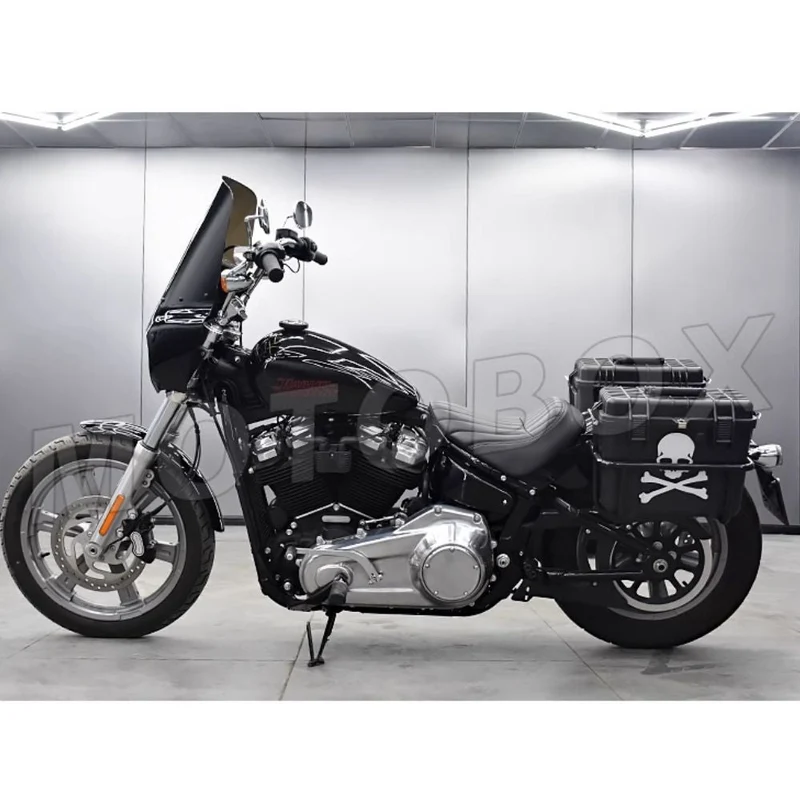 Carénage double optique Softail 2018+ avec pare-bris