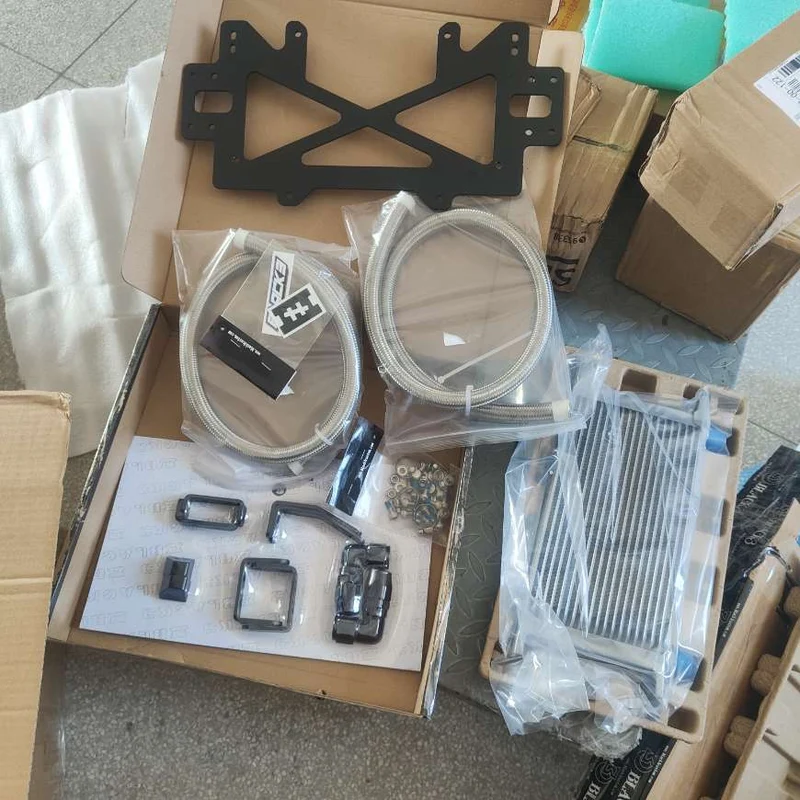 Radiateur d’huile Harley Road Glide avec compatibilité Baja S2