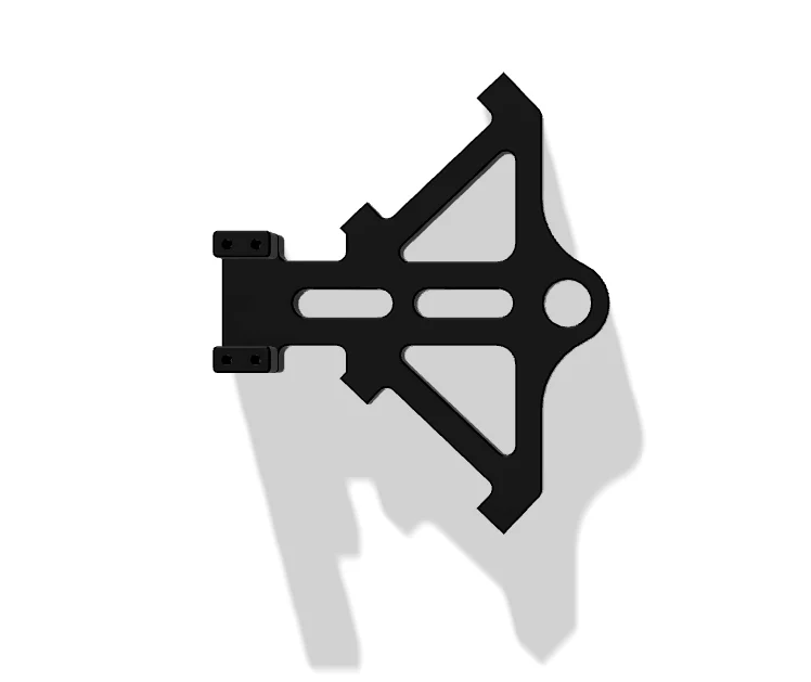 Support de frein arrière pour double étrier radial 100 mm HD Sportster