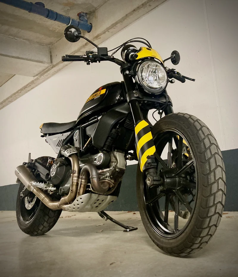 Plaques latérales Ducati Scrambler 800