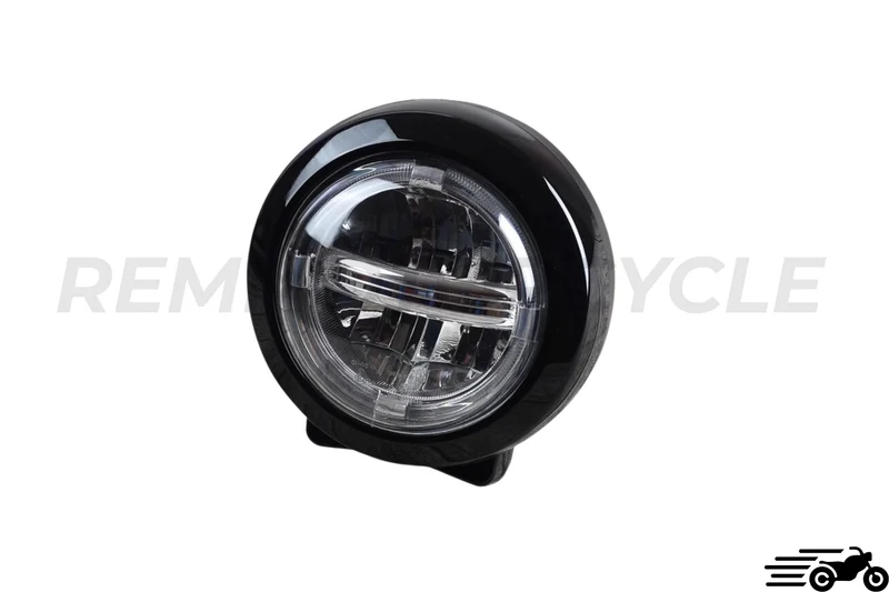 Phare moto LED 7 pouces Homologué