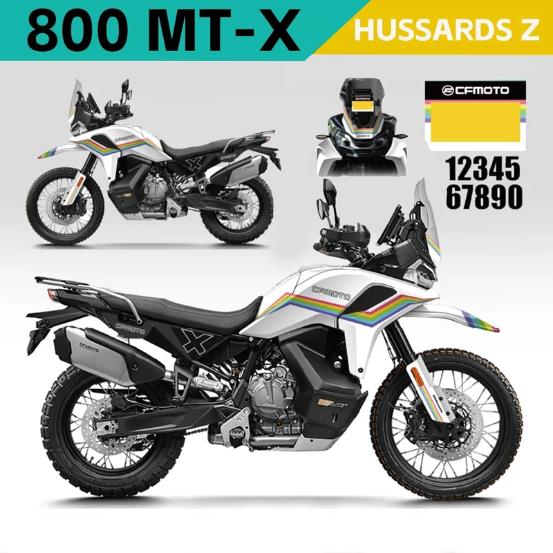 For NEW CFMOTO 800MTX 800 MTX 800 MT-X Motorcycle Sticker Graphics kit Sticker Decals 800MT-X CF Moto Body Paint Pattern Sticker