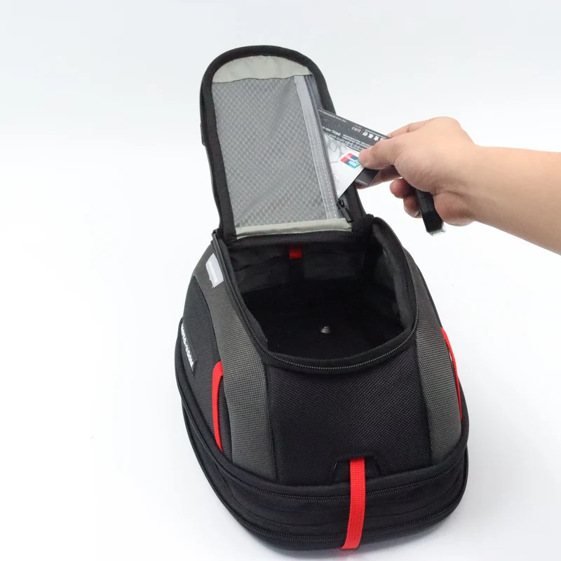 For CFMOTO 800MT X 800MTX MT-X800 MTX800 Magnetic Motorcycle Tank Bag Motorbike Fuel Oil Tank Bag Portable Card Phone Tool Bag