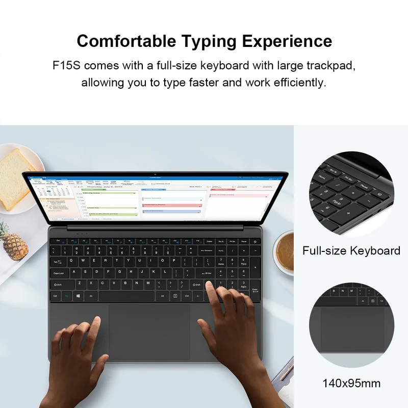 Teclast F15S Laptop, 15.6-Inch, 6Gb/8Gb Ram, 128Gb Rom, Celeron J3455/N4020/N3350, Windows 10 Os, 1920X1080 Ips, Uhd 500 Gpu, Dual Wifi