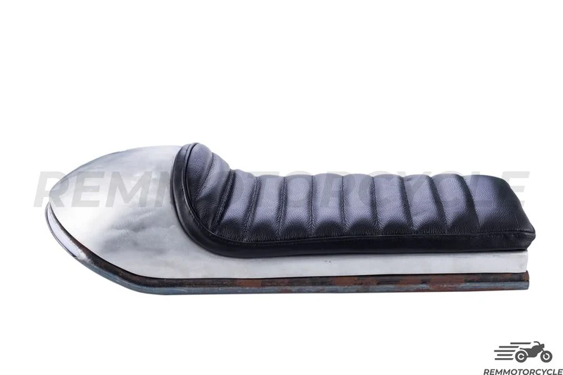 Selle SUR-MESURE En Aluminium avec boucle LED clignotant défillant