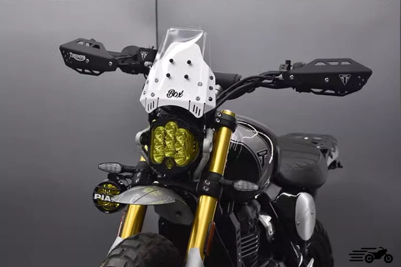 SECOND MAIN Phare OFFROAD Type BAJA Scrambler 400X