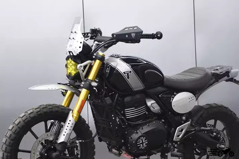SECOND MAIN Phare OFFROAD Type BAJA Scrambler 400X