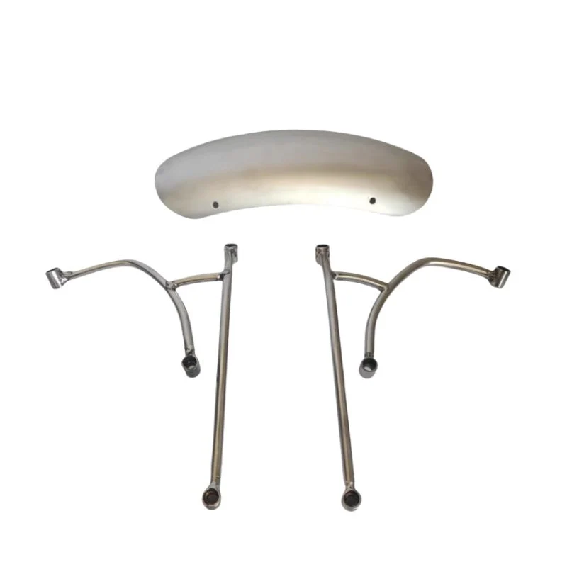 Garde boue avant aluminium plus support Triumph Scrambler 400X