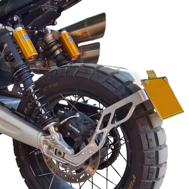 Garde boue support de plaque Triumph XC XE