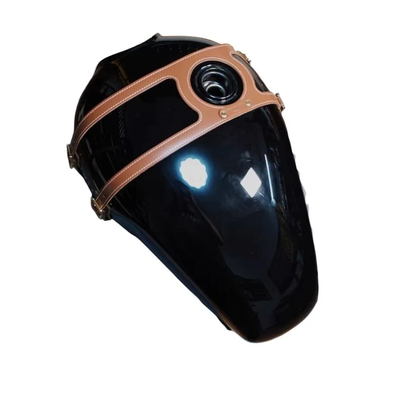 Bande cuir bouchon de réservoir Triumph T100 T120