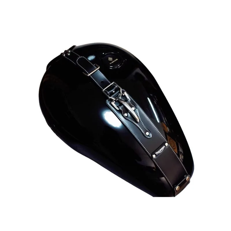 Bande cuir protection de réservoir Triumph T100 T120