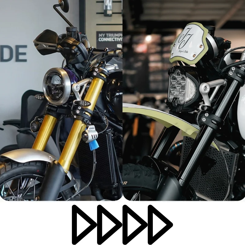 Phare LED Baja 7″ OFFROAD pour Triumph Scrambler 1200