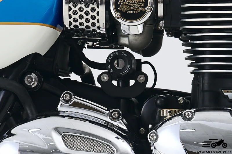 Support de clé déporté pour Triumph Modern Classics