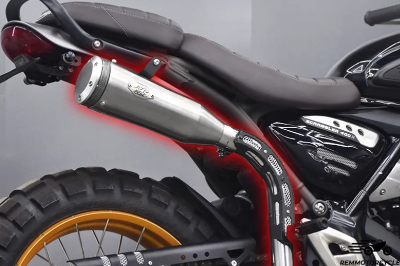 Echappement haut Triumph Speed 400 & Scrambler 400 X