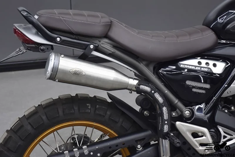 Echappement haut Triumph Speed 400 & Scrambler 400 X