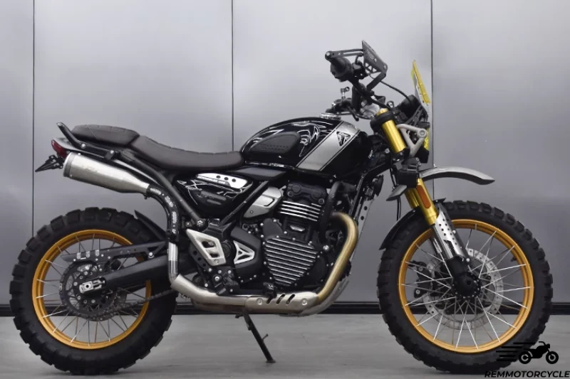 Echappement haut Triumph Speed 400 & Scrambler 400 X