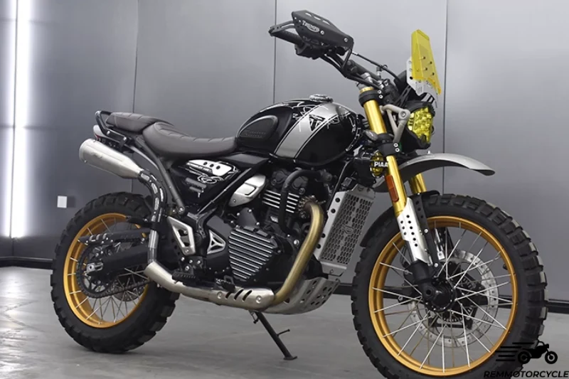 Echappement haut Triumph Speed 400 & Scrambler 400 X