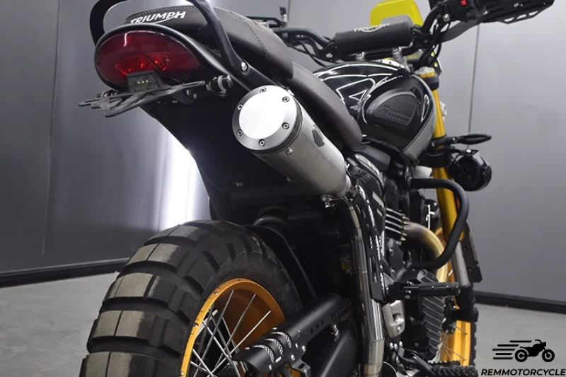 Echappement haut Triumph Speed 400 & Scrambler 400 X