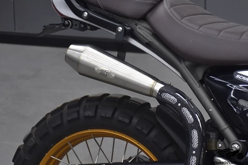 Echappement haut Triumph Speed 400 & Scrambler 400 X