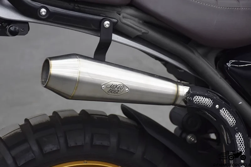 Echappement haut Triumph Speed 400 & Scrambler 400 X