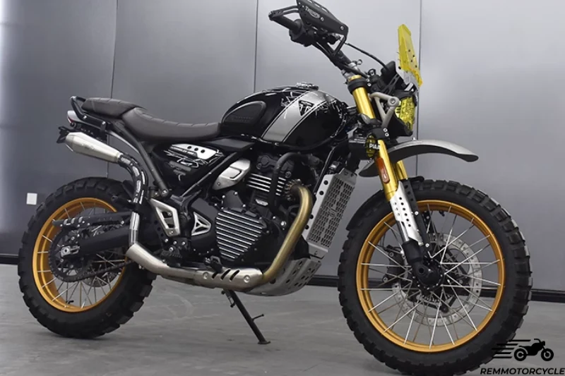 Echappement haut Triumph Speed 400 & Scrambler 400 X