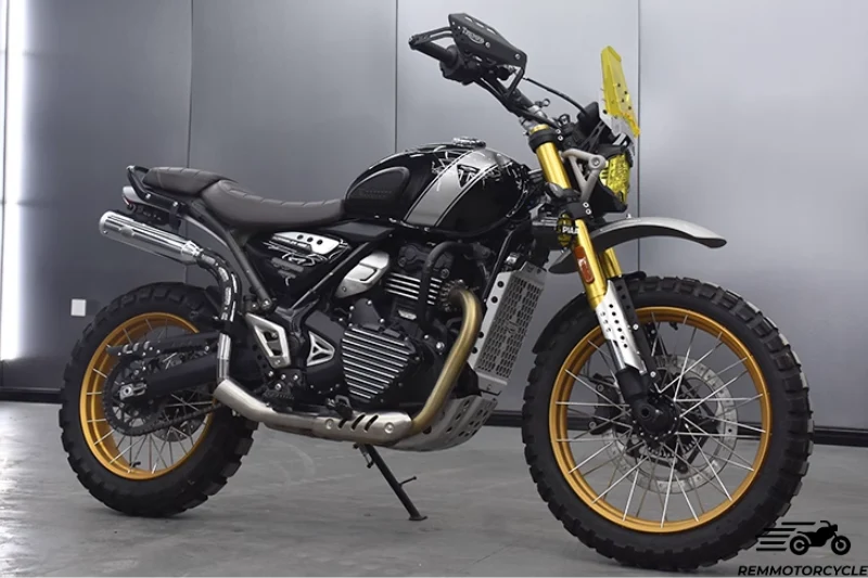 Echappement haut Triumph Speed 400 & Scrambler 400 X