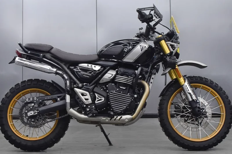 Echappement haut Triumph Speed 400 & Scrambler 400 X