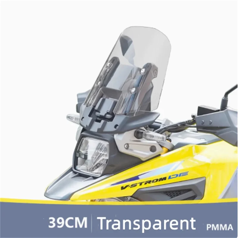 For SUZUKI V-Strom 1050 DE Front Windshield DL1050DE Windshield Enhancement Rain Shield Modification Accessories suzuki
