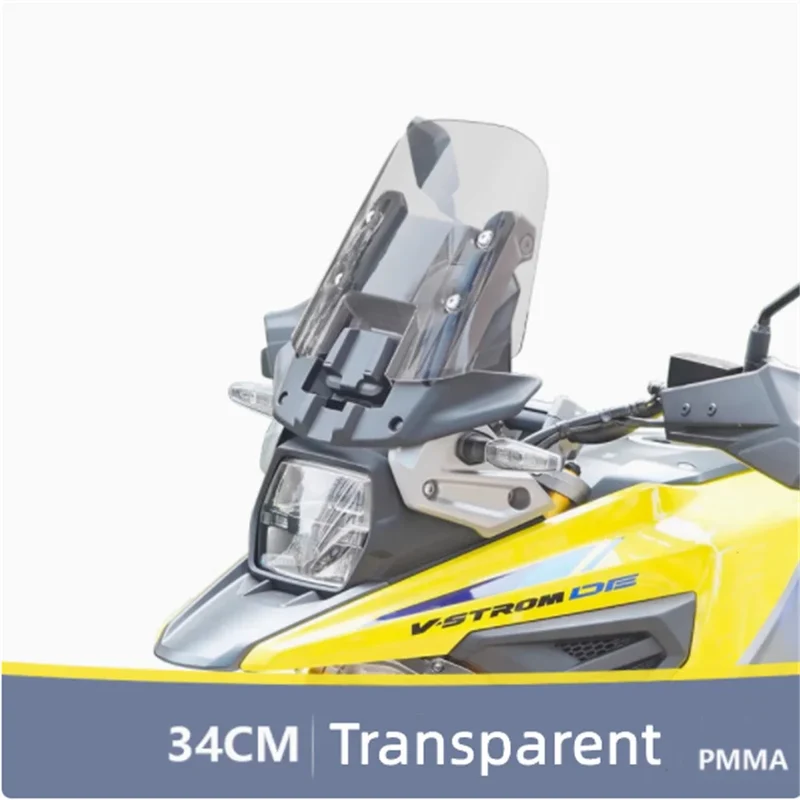 For SUZUKI V-Strom 1050 DE Front Windshield DL1050DE Windshield Enhancement Rain Shield Modification Accessories suzuki