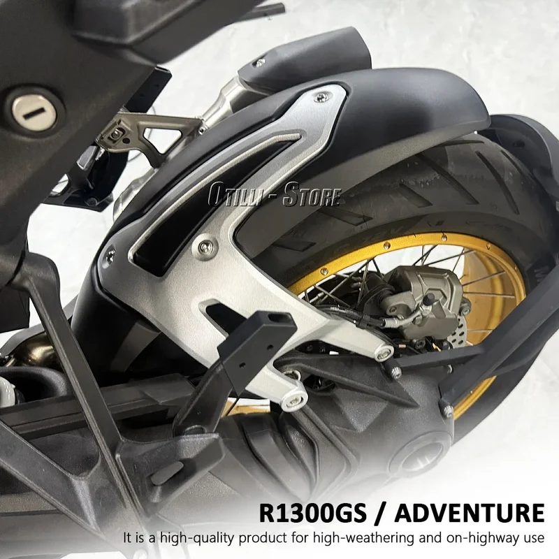 Motorcycle Fender Rear Mudguard Tire Wheel Hugger Splash Guard Protector For BMW R 1300 GS Adventure R1300GS R1300 GS 2023-2025