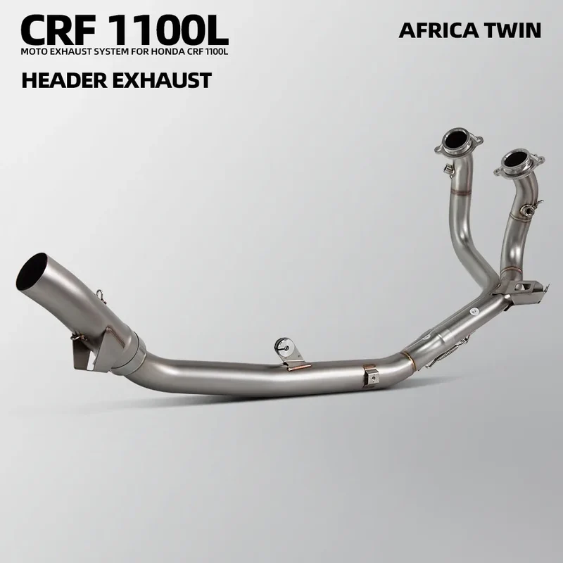CRF1100L Africa Twin Exhaust Headers Tube For Honda CRF1100 Adventure Sports DTC 2020-2026 Motorcycle Exhausts Headers Tube Kit