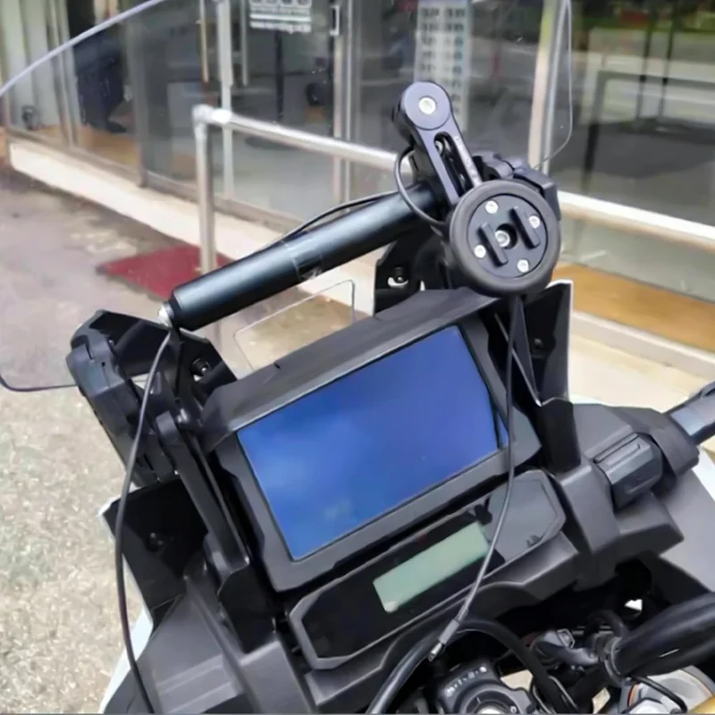For Honda Africa Twin CRF1100 2020-2025 Motorcycle USB Phone Holder Navigation Bracket Navigation Plate Adapt Bracket