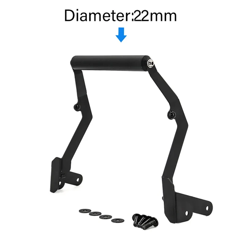 For Honda Africa Twin CRF1100 2020-2025 Motorcycle USB Phone Holder Navigation Bracket Navigation Plate Adapt Bracket