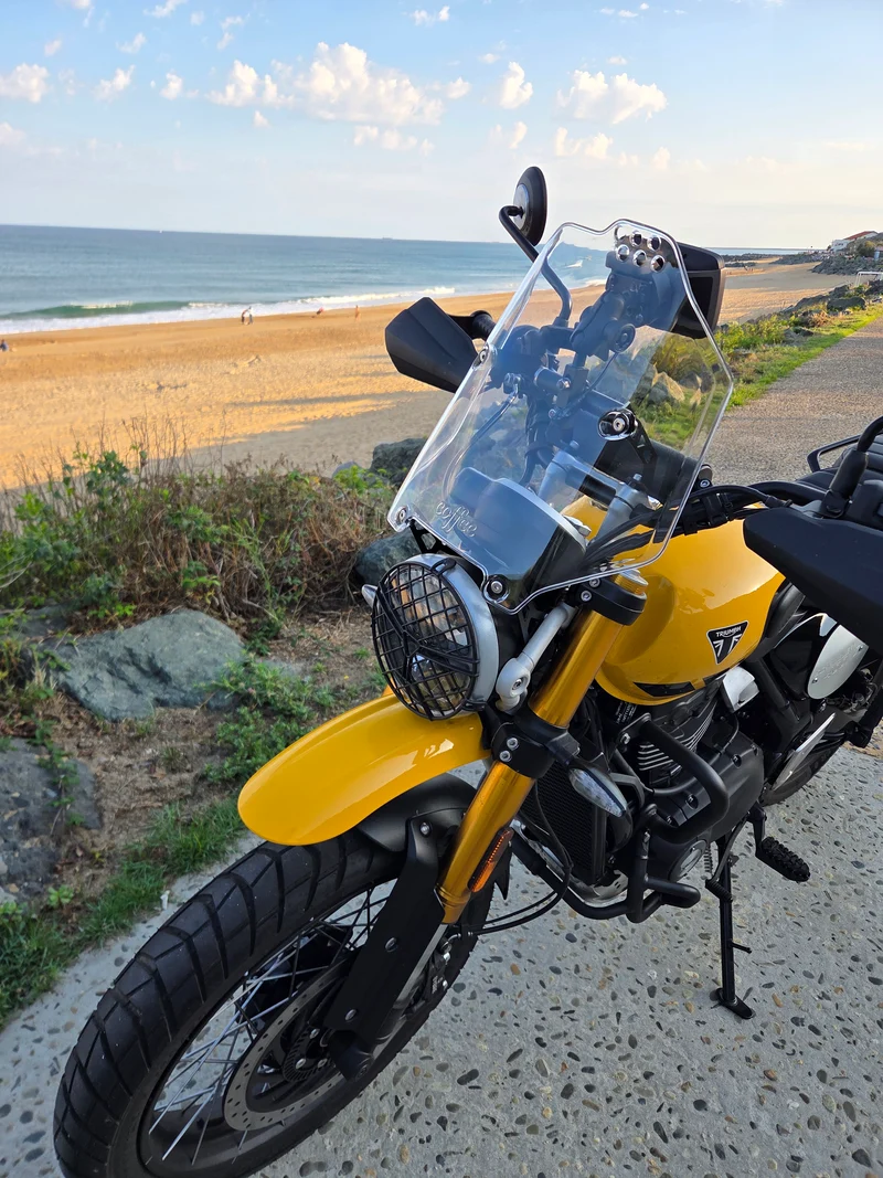 Pare brise Triumph 400X