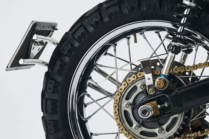 Support de plaque lèche roue Triumph T100 T120 Street Twin Srambler 900