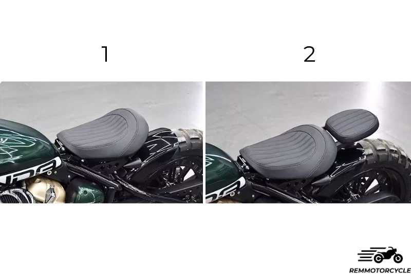 BENDA NAPOLEON 125/250 Kit selle avec passager retractable
