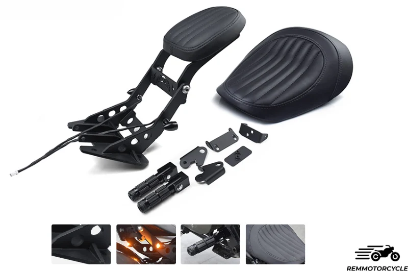 BENDA NAPOLEON 125/250 Kit selle avec passager retractable