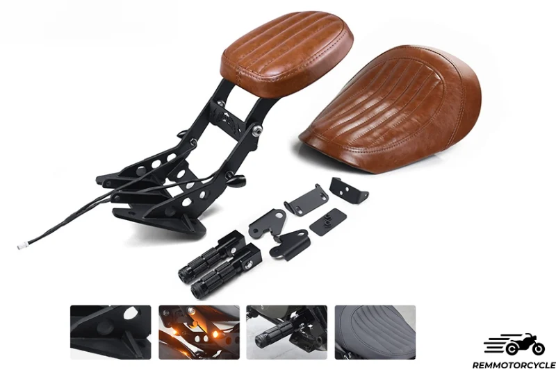 BENDA NAPOLEON 125/250 Kit selle avec passager retractable