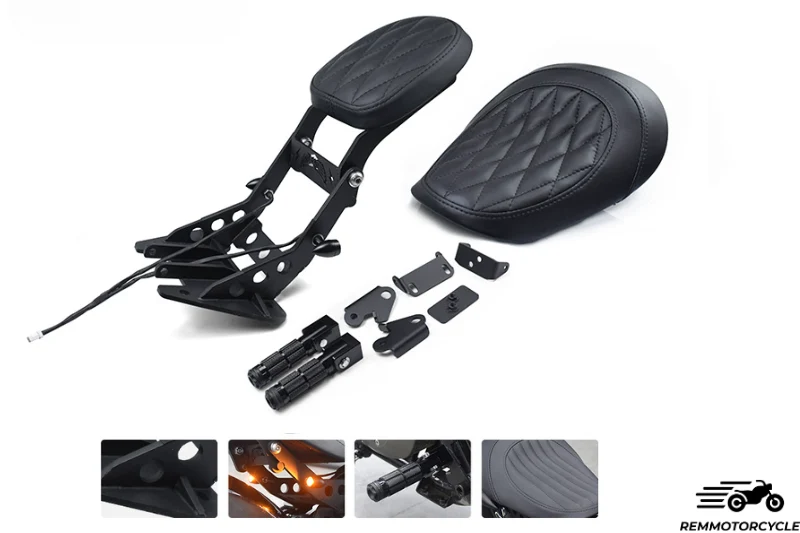 BENDA NAPOLEON 125/250 Kit selle avec passager retractable