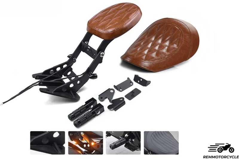 BENDA NAPOLEON 125/250 Kit selle avec passager retractable