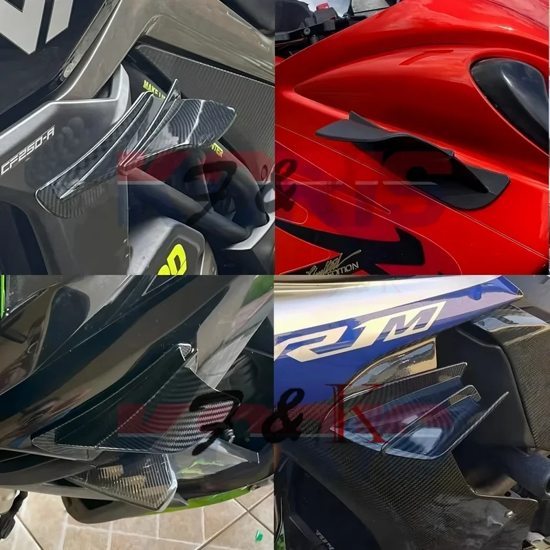 For SUZUKI GSXS750 GSXS1000 GSXS1000F GSX-S250 GSX-S150 GSX S 750 1000 250 150 GS Motorcycle Spoiler Wing Aerodynamic Winglet